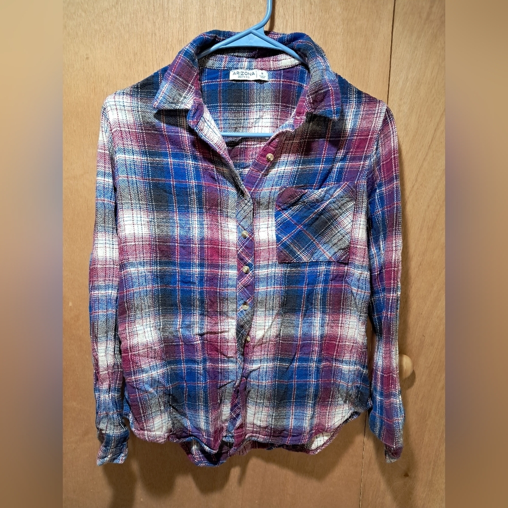 Arizona Jean Company Multicolor Plaid Shirt